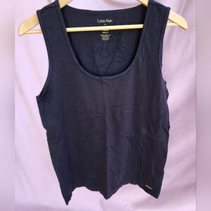 Calvin Klein Black Tank Top Women's XL